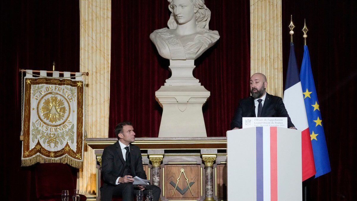 Speech by the President of the Republic at the Grand Lodge of France.